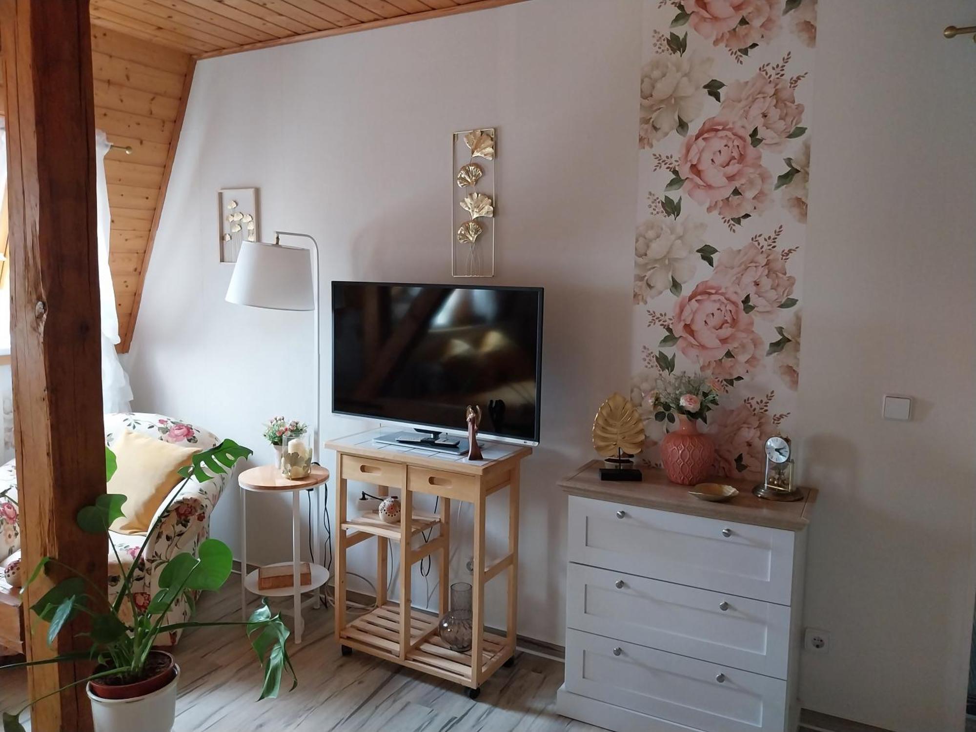 Ferienwohnung Rosi ナウムブルク エクステリア 写真